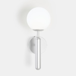 OHS Rechargeable Globe Wall Light - Silver - thumbnail 5