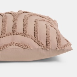 OHS Tufted Arches Bolster Pillow - Natural - thumbnail 5