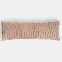 OHS Tufted Arches Bolster Pillow - Natural - thumbnail 3