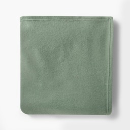 OHS Plain Fleece Throw, Evergreen - 125 x 150cm - thumbnail 5