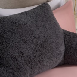 OHS Teddy Cuddle Cushion - Charcoal - thumbnail 5
