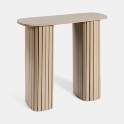 OHS Madison Ribbed Console Table - Natural - thumbnail 4
