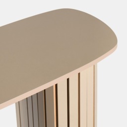 OHS Madison Ribbed Console Table - Natural - thumbnail 5