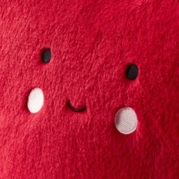 OHS Heart Shaped Cushion - Red - thumbnail 4