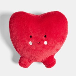 OHS Heart Shaped Cushion - Red - thumbnail 5