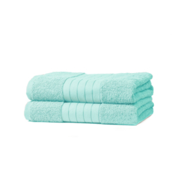 OHS 100% Cotton 2 Jumbo Bath Sheets - Navy Blue