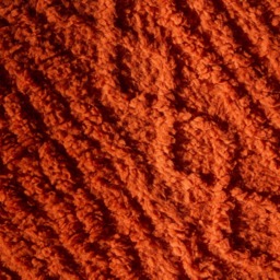 OHS Cable Knit Fleece Duvet Cover Set, Rust - Double - thumbnail 3