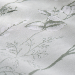 OHS Willow Branch Reversible Duvet Cover Set, Sage - Single - thumbnail 4