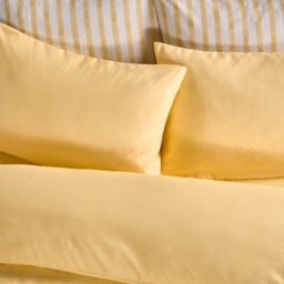 OHS Plain Duvet Cover Set, Lemon - Single - thumbnail 4