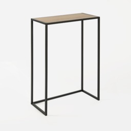 OHS Manhattan Rectangle Console Table - Natural Wood - thumbnail 5