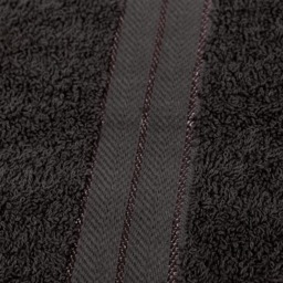 OHS 100% Cotton 2 Jumbo Bath Sheets - Charcoal - thumbnail 4
