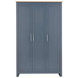 Lancaster 4 Piece Bedroom Furniture Set - Slate Blue - thumbnail 4