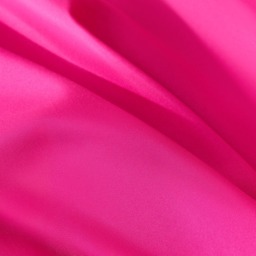 OHS Plain Dyed Deep Fitted Sheet, Hot Pink - Double - thumbnail 3