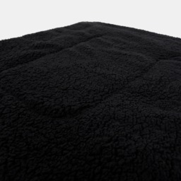 OHS Sherpa Soft Quilted Pet Blanket - Black - thumbnail 5