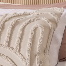 OHS Tufted Arches Bolster Pillow - Stone - thumbnail 3