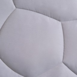 OHS Coverless Football Quilted 7.5 Tog Duvet Set, Grey - Double - thumbnail 5