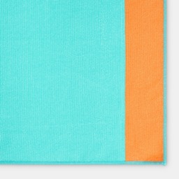 OHS Vitamin Sea Slogan Beach Towel - Sea Blue - thumbnail 5