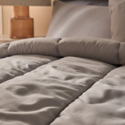 OHS Coverless 10.5 Tog Duvet Set, Silver - King - thumbnail 4