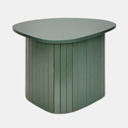 OHS Madison Ribbed Side Table - Woodland Green - thumbnail 2