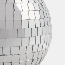 OHS XL Disco Ball Bauble - Silver - thumbnail 3