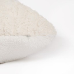 OHS 4 Pack Cable Knit Cushion Covers with Cushion - Cream - thumbnail 5