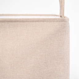 OHS Faux Linen Laundry Bag - Natural - thumbnail 5