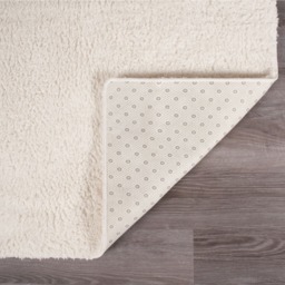 OHS Cosy Teddy Rug, Cream - 160 x 230cm - thumbnail 4