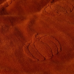 OHS Tufted Pumpkin Teddy Duvet Cover Set, Burnt Orange - King - thumbnail 4