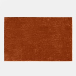 OHS Waffle Fleece Throw, Burnt Orange - 150 x 200cm - thumbnail 4