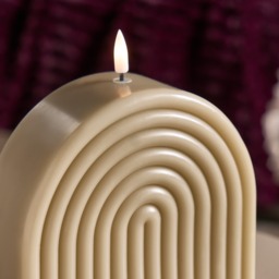 OHS LED Arches Candle - Natural - thumbnail 2