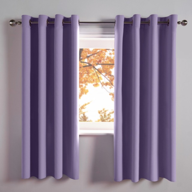 "OHS Kids Eyelet Blackout Curtain, Lilac- 66 x 54"""