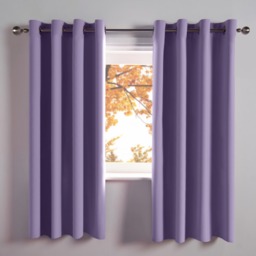 "OHS Kids Eyelet Blackout Curtain, Lilac- 66 x 54""" - thumbnail 1