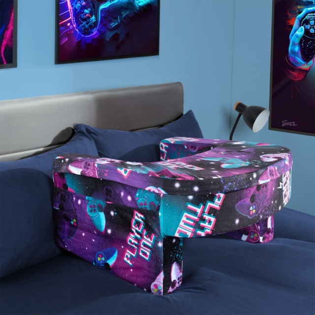OHS Gaming Desk Lap Pillow - Neon - image 1