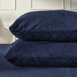 OHS Teddy Fleece Pillowcases - Navy - thumbnail 3
