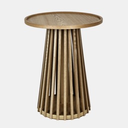 OHS Ivy Side Table - Light Wood - thumbnail 2
