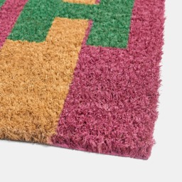 OHS Hello Goodbye Print Coir Mat - Multi - thumbnail 5