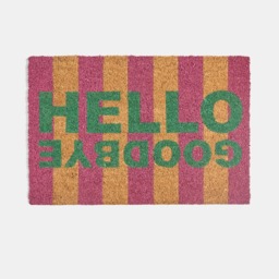 OHS Hello Goodbye Print Coir Mat - Multi - thumbnail 3