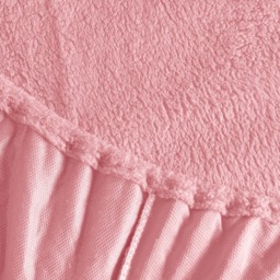 OHS Teddy Fitted Sheet, Pink - King - thumbnail 4