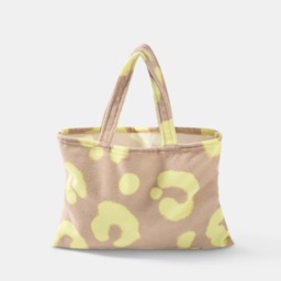 OHS Abstract Leopard Print Beach Towel in a Bag - Neon - thumbnail 5