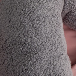 OHS Teddy V Shape Pillow - Grey - thumbnail 5