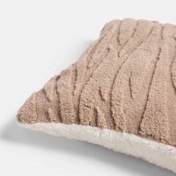 OHS Tufted Zebra Cushion Covers Mink - 45 x 45cm - thumbnail 3