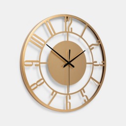 OHS Traditional Skeleton Wall Clock - Gold - thumbnail 5
