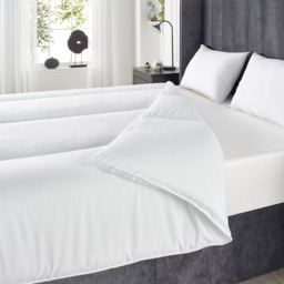 OHS Soft Like Down 13.5 Tog Duvet, White - Double - thumbnail 2