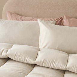 OHS Coverless 10.5 Tog Duvet Set, Stone - Double - thumbnail 2