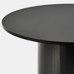 OHS Madison Ribbed Dining Table - Black - thumbnail 5