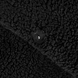 OHS Teddy Fleece Duvet Cover Set, Black - Double - thumbnail 5