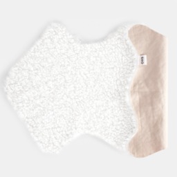 OHS Curly Sheepskin Faux Fur Rug, White - 60 x 90cm - thumbnail 3