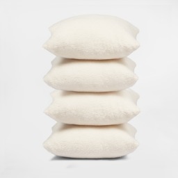 OHS 2 Pack Boucle Cushion Covers - Cream - thumbnail 5