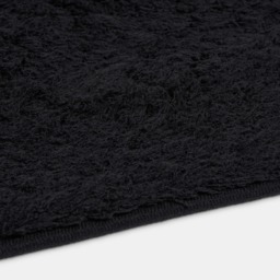 OHS Cosy Teddy Rug, Black - 160 x 230cm - thumbnail 4