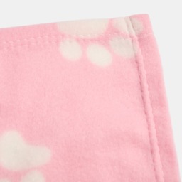 OHS Pet Paw Print Fleece Throw - Blush - thumbnail 5